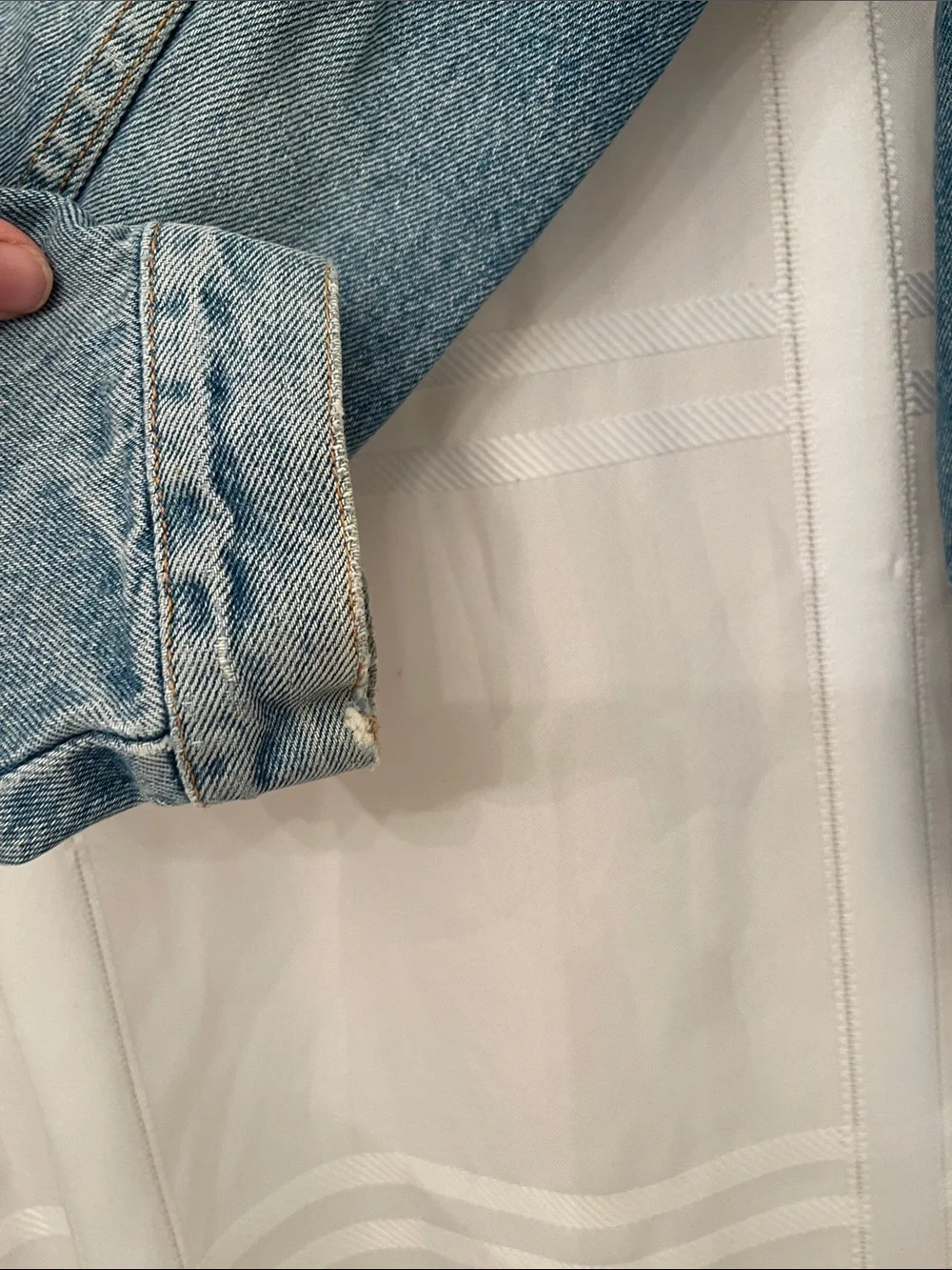 Arizona Jean Company Light Blue Denim Jacket - Picture 7 of 12